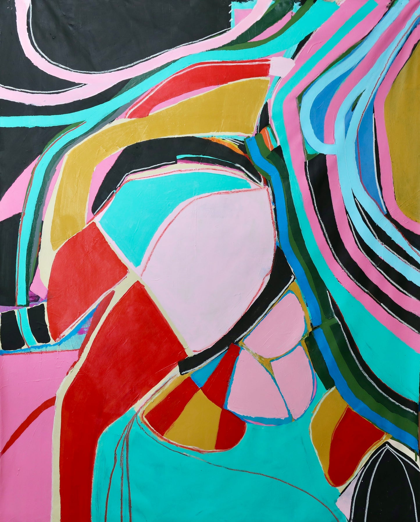 "Reaching for Consensus - Canvas 20x25"