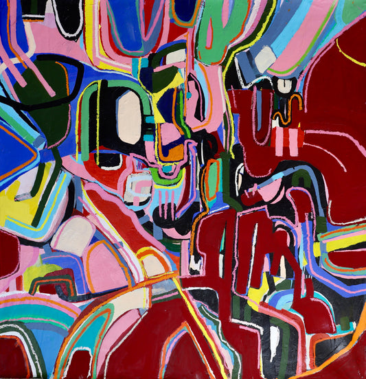 "It's Always, It's Almost" - Canvas 20x20"